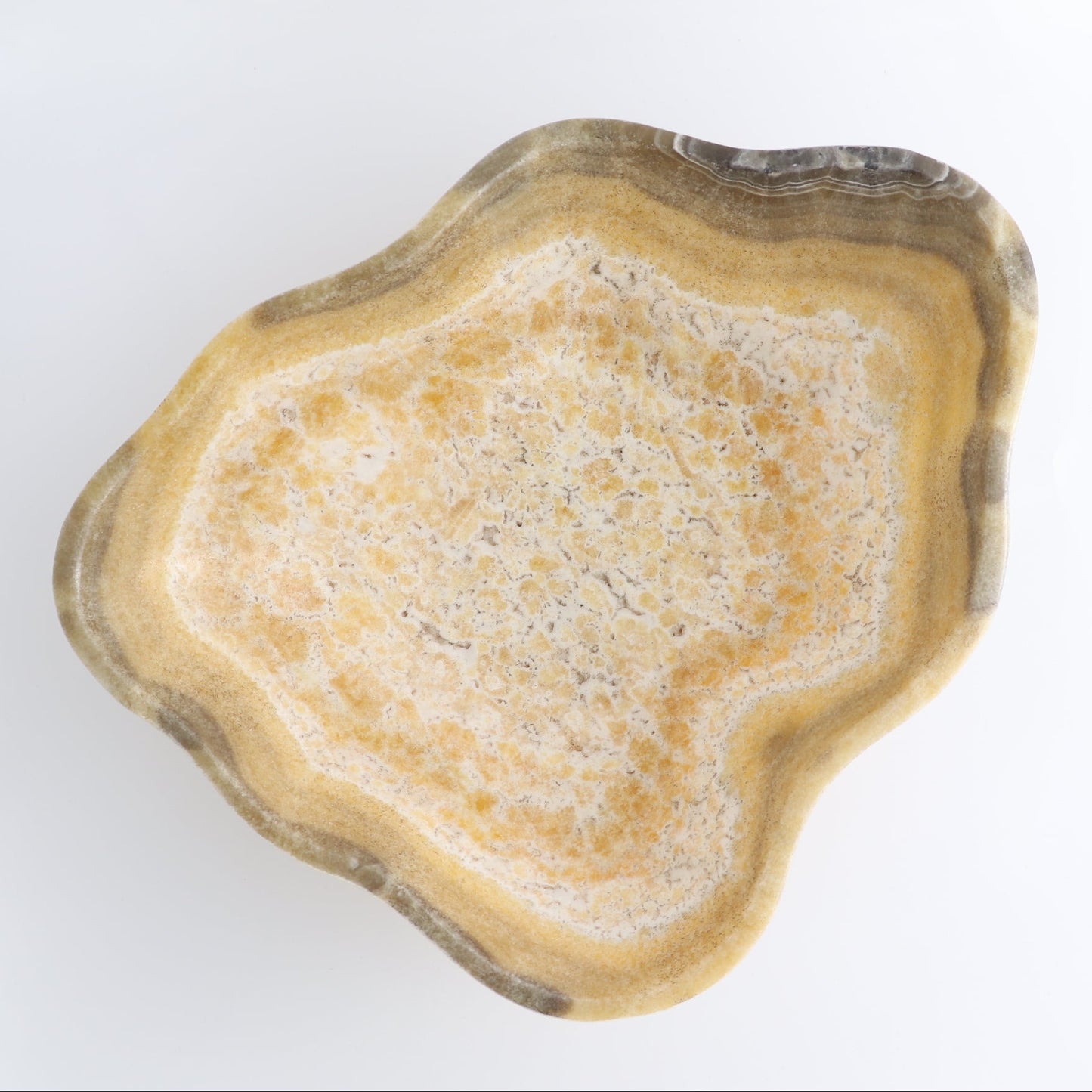 Mexican Onyx/Calcite Bowl 13"