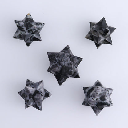 Indigo Gabbro Stars Set of 16 & 4 Cut Base Star