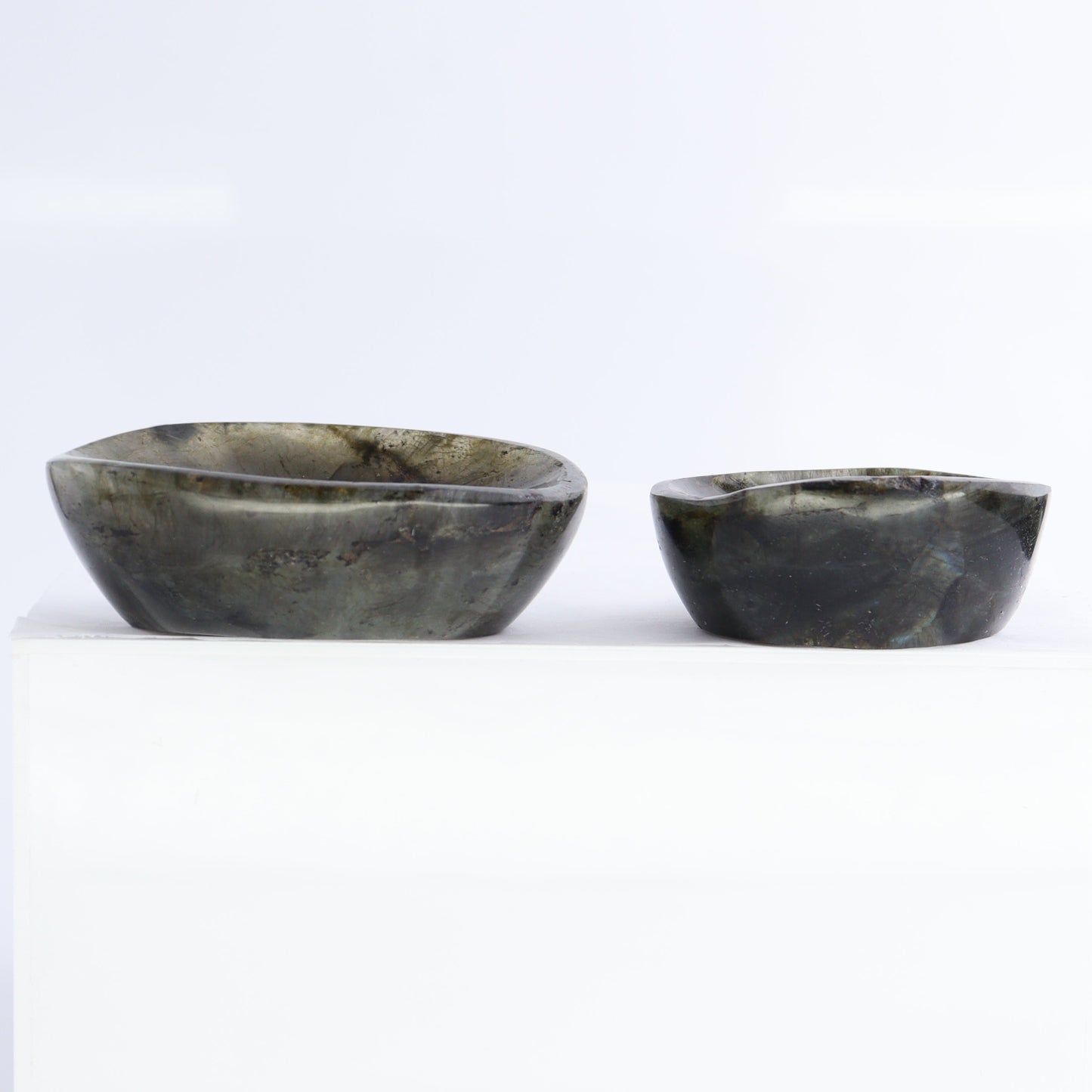 Labradorite Bowls Set of 6 - Expert Wholesale and Supplier of Wholesale Crystals & Bulk Gemstones, ["Bowls","Labradorite","Madagascar"]