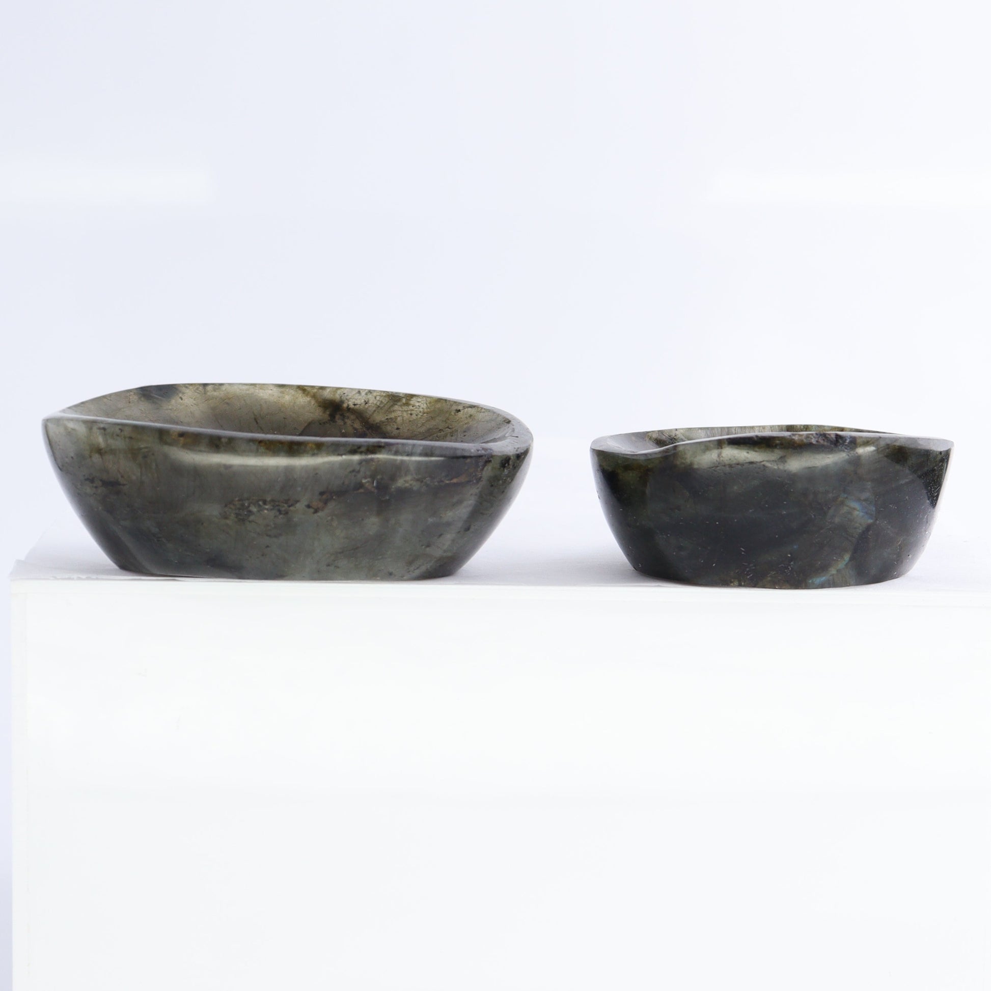 Labradorite Bowls Set of 6 - Expert Wholesale and Supplier of Wholesale Crystals & Bulk Gemstones, ["Bowls","Labradorite","Madagascar"]