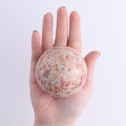 Sunstone Spheres Set of 5 - Expert Wholesale and Supplier of Wholesale Crystals & Bulk Gemstones, ["Spheres","Sunstone"]