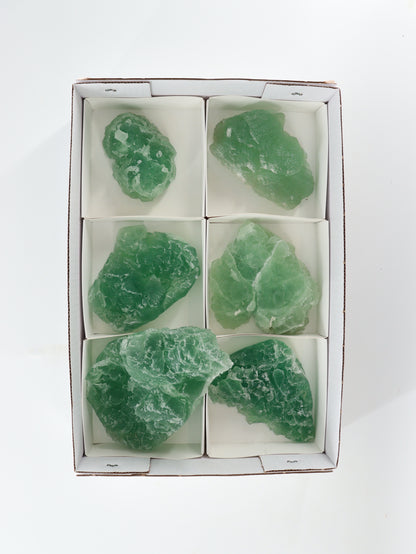 Fluorite Flat Set of 6