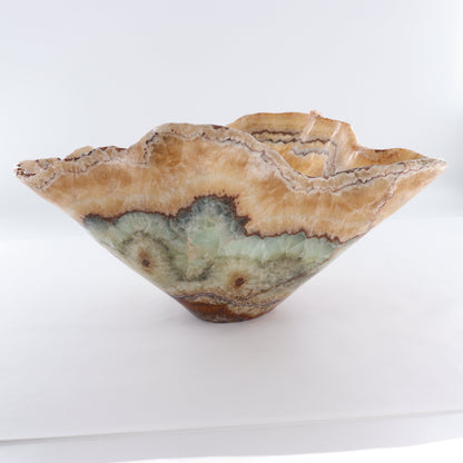 Mexican Onyx/Calcite Bowl - Expert Wholesale and Supplier of Wholesale Crystals & Bulk Gemstones, ["Bowls","Calcite","Mexico","onyx"]
