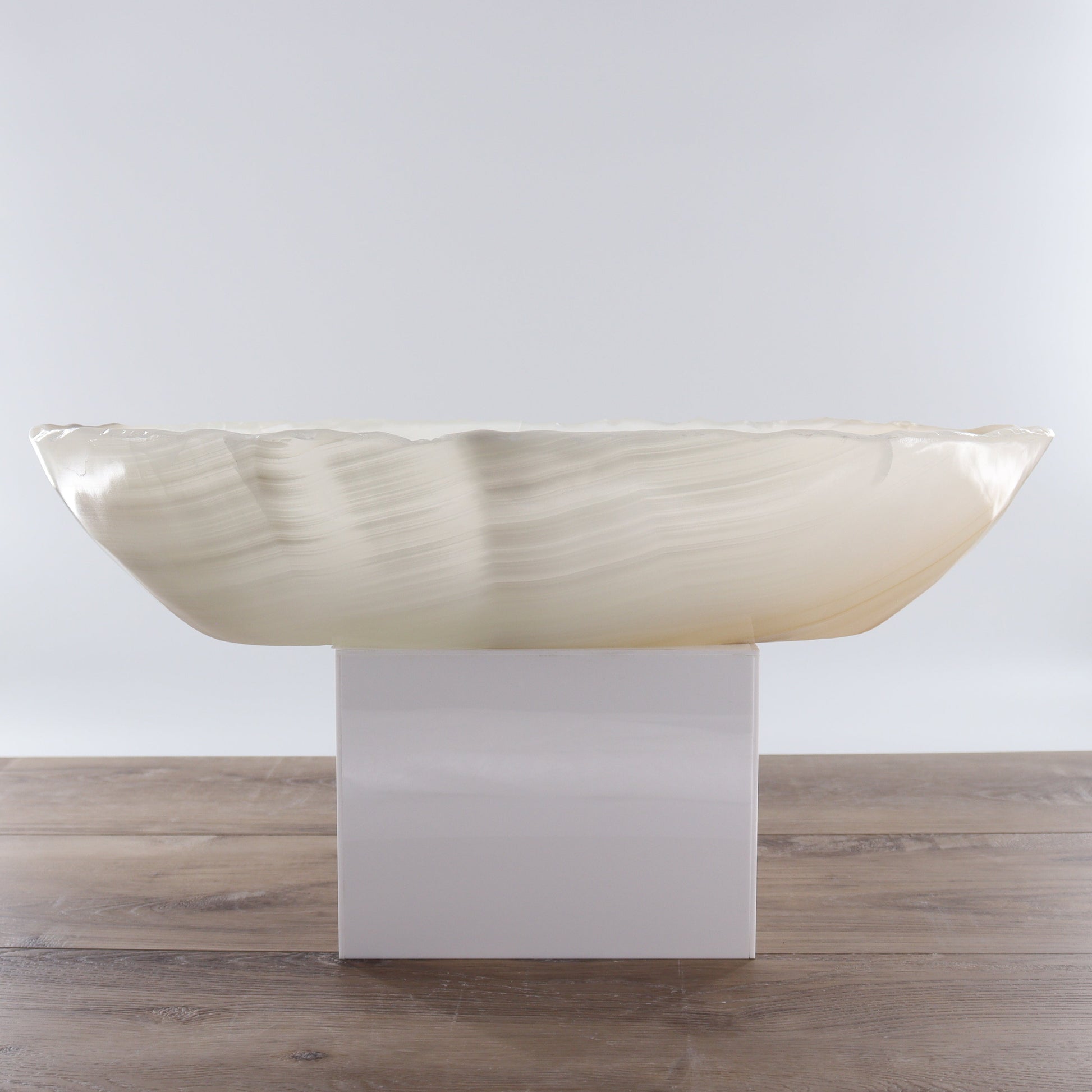 Mexican Onyx/Calcite Canoe Bowl - Expert Wholesale and Supplier of Wholesale Crystals & Bulk Gemstones, ["Bowls","Calcite","canoe","Mexico","onyx"]