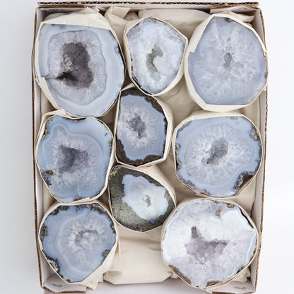 Las Choyas Geodes Set of 9