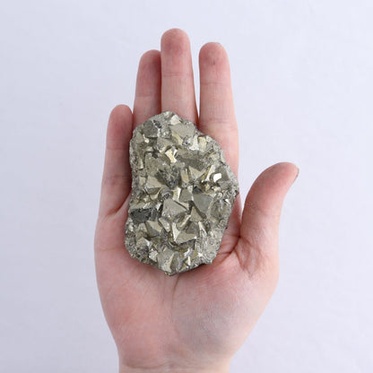Pyrite Clusters Set of 12