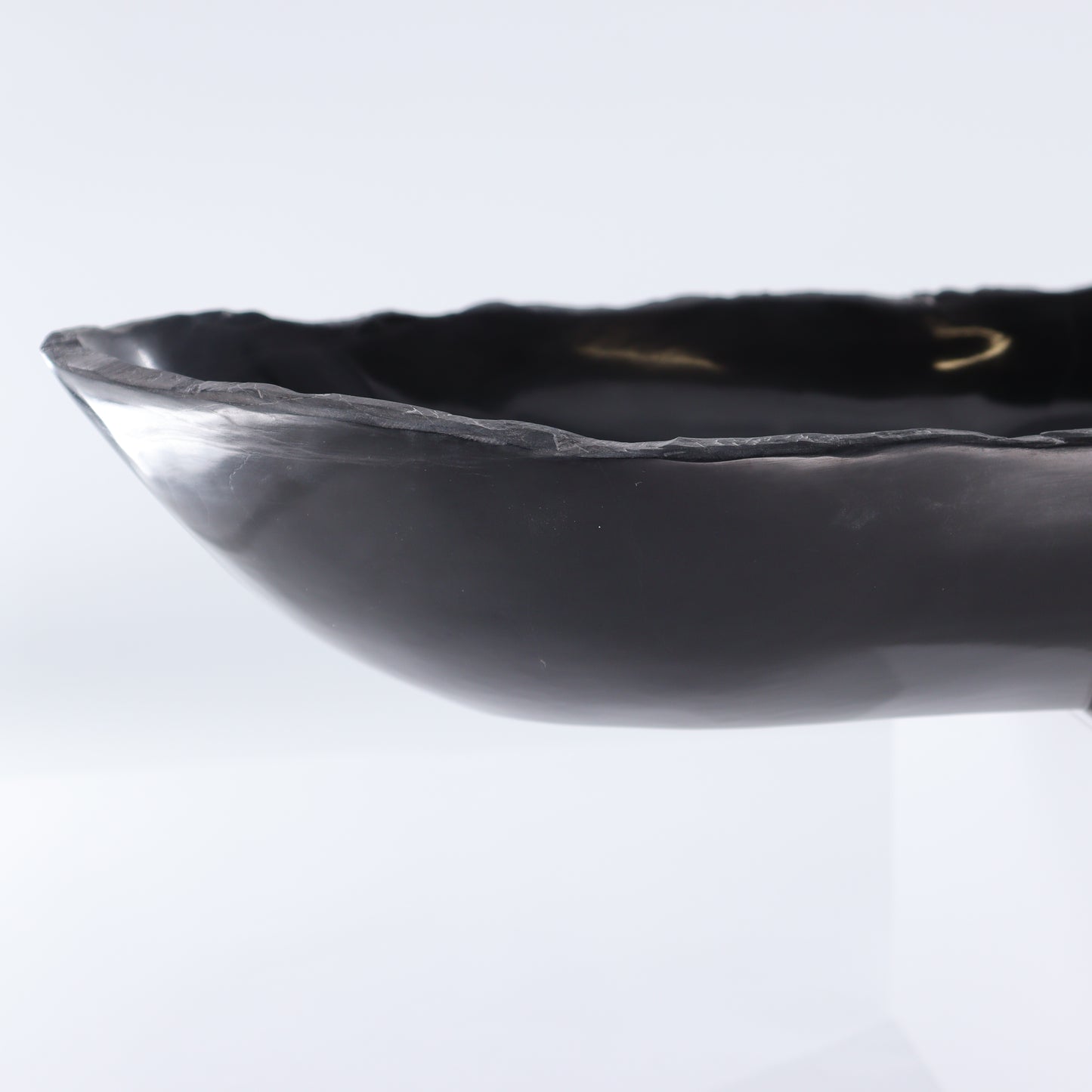 Black Marble Canoe Bowl - Expert Wholesale and Supplier of Wholesale Crystals & Bulk Gemstones, ["Black Marble","Bowls","canoe","Marble","Mexico"]