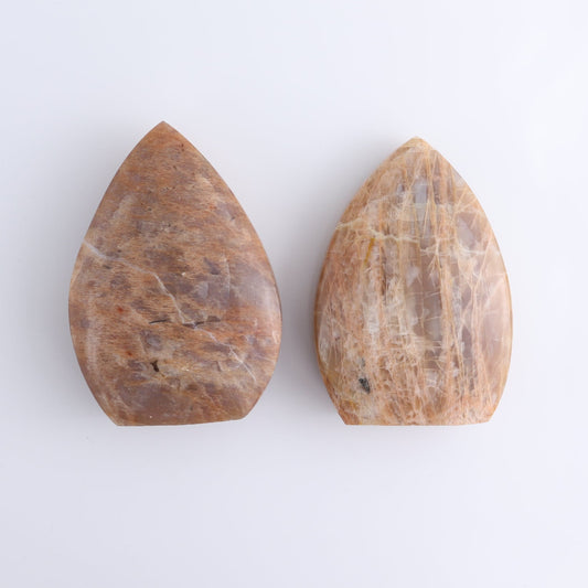 Peach Moonstone Freeform Set of 6 | Mi Esperanza Minerals | Supplier of Crystals and Onyx
