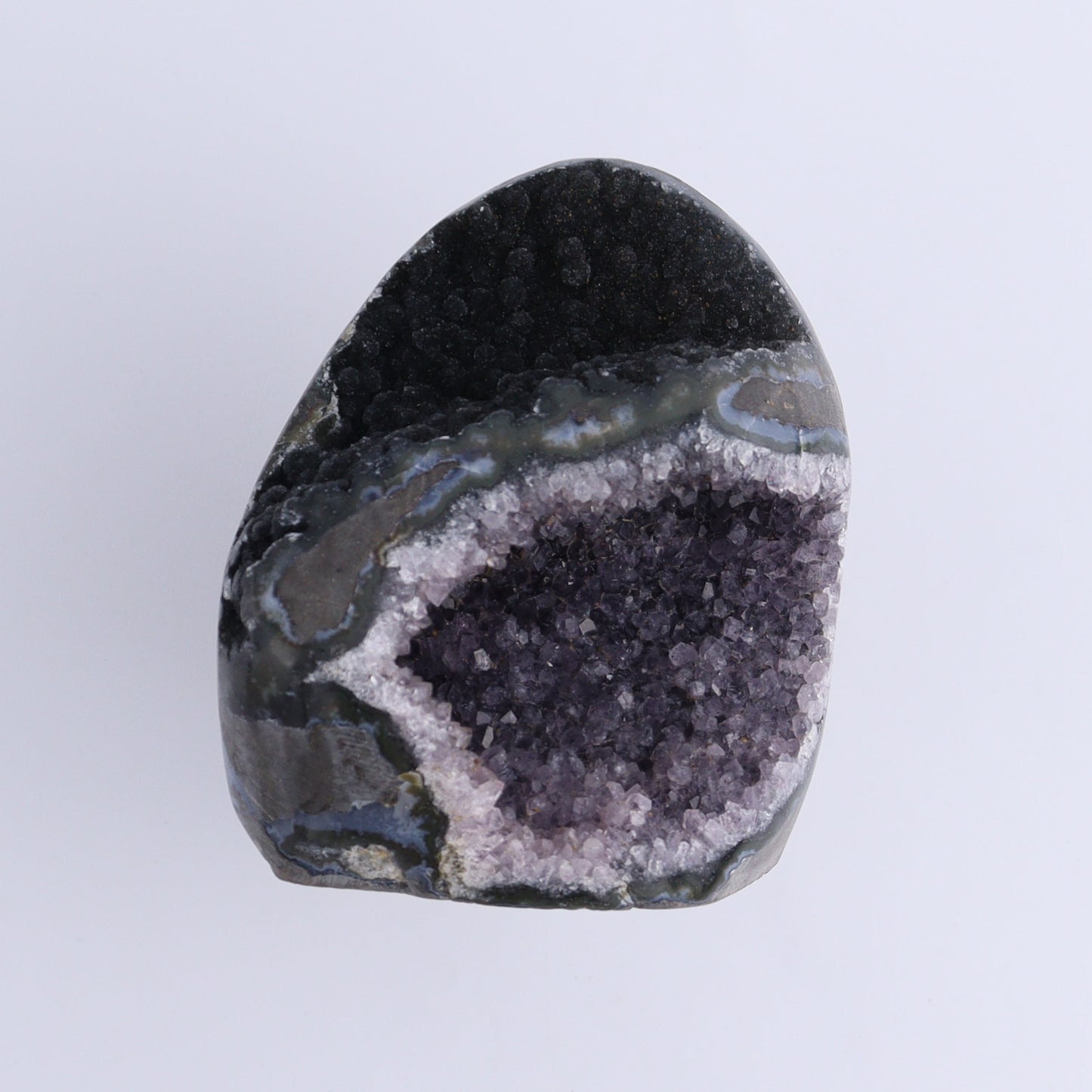 Uruguay Amethyst Cut Base Set of 6 - Expert Wholesale and Supplier of Wholesale Crystals & Bulk Gemstones, ["Amethyst","Cut Base","Uruguay"]