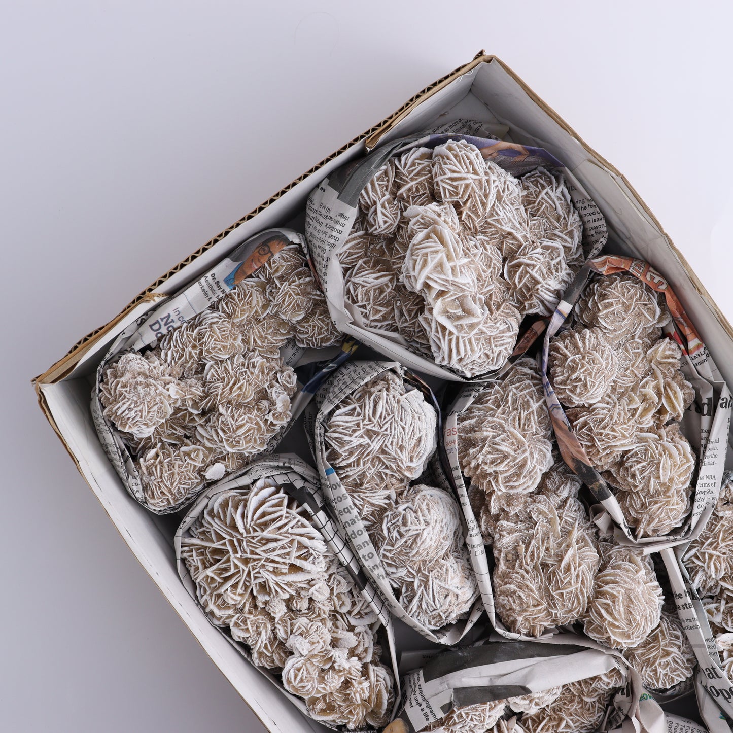 Desert Rose Set of 9 - Expert Wholesale and Supplier of Wholesale Crystals & Bulk Gemstones, ["Desert Rose","Freeforms","Morocco"]