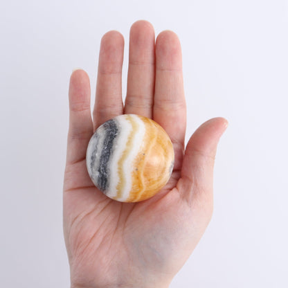 One Sphere Mexican Onyx/Calcite