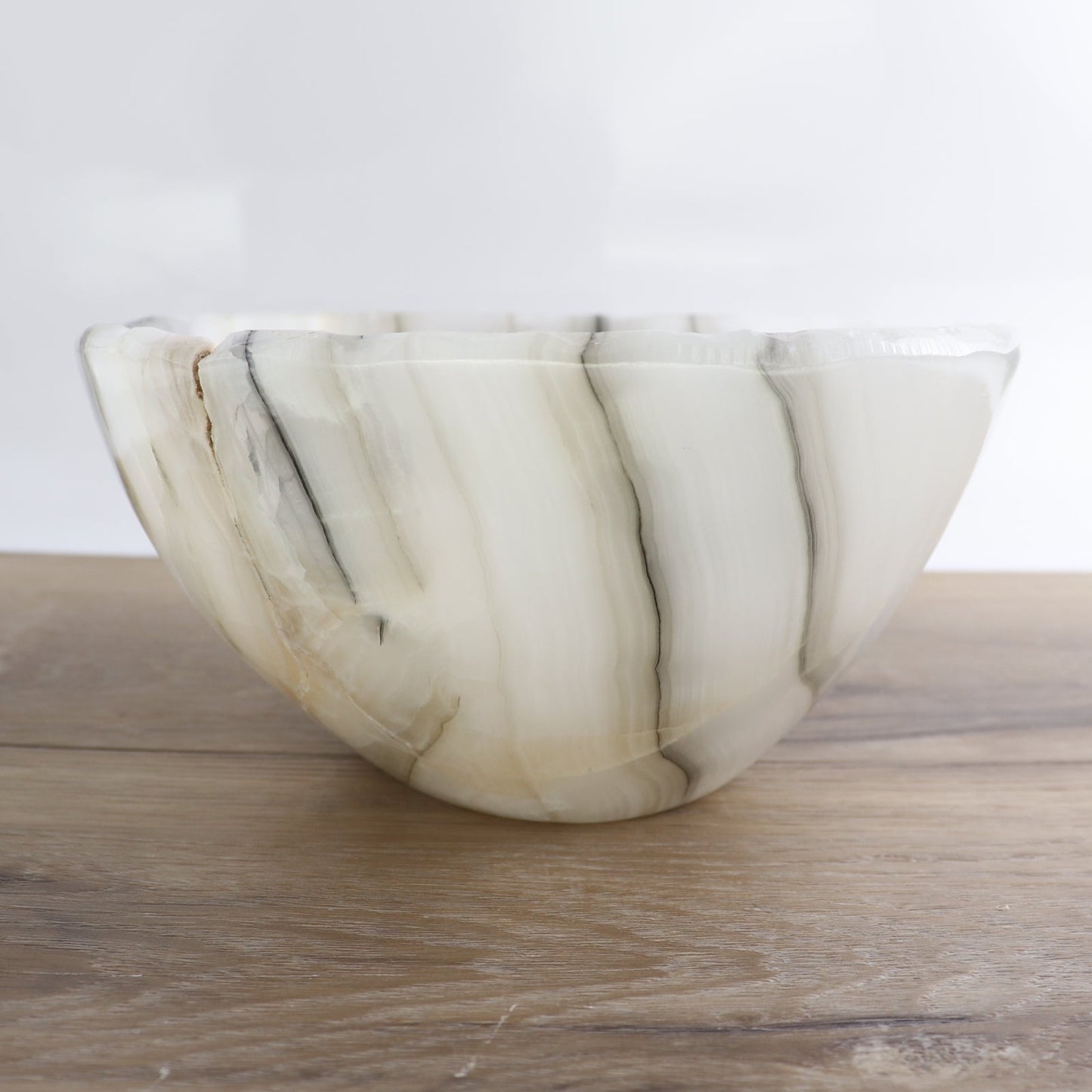 Mexican Onyx/Calcite Bowl 10"