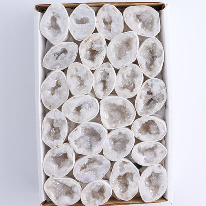 One Aura Quartz Geodes Flat Blind
