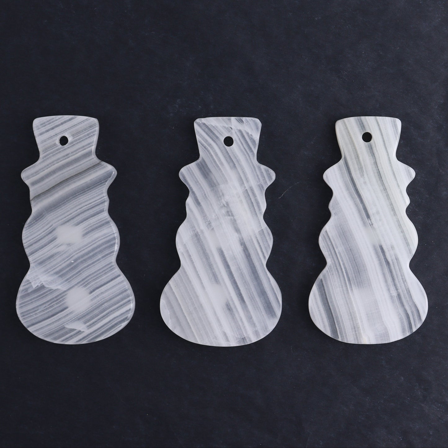 One White Onyx Snowman Ornament - Expert Wholesale and Supplier of Wholesale Crystals & Bulk Gemstones, ["Catalog Onyx","Mexico","onyx","Ornament","snowmans"]