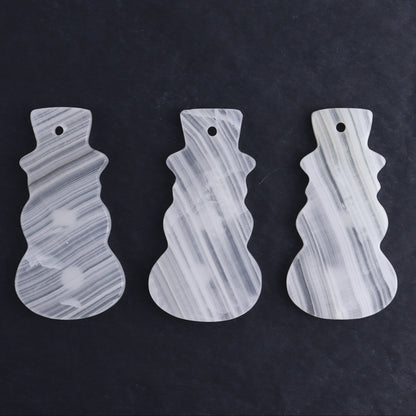 One White Onyx Snowman Ornament - Expert Wholesale and Supplier of Wholesale Crystals & Bulk Gemstones, ["Catalog Onyx","Mexico","onyx","Ornament","snowmans"]