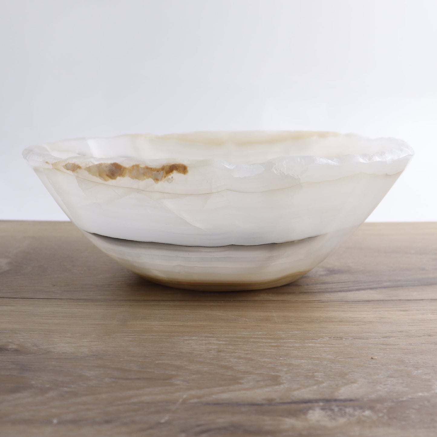 Mexican Onyx/Calcite Bowl 10"