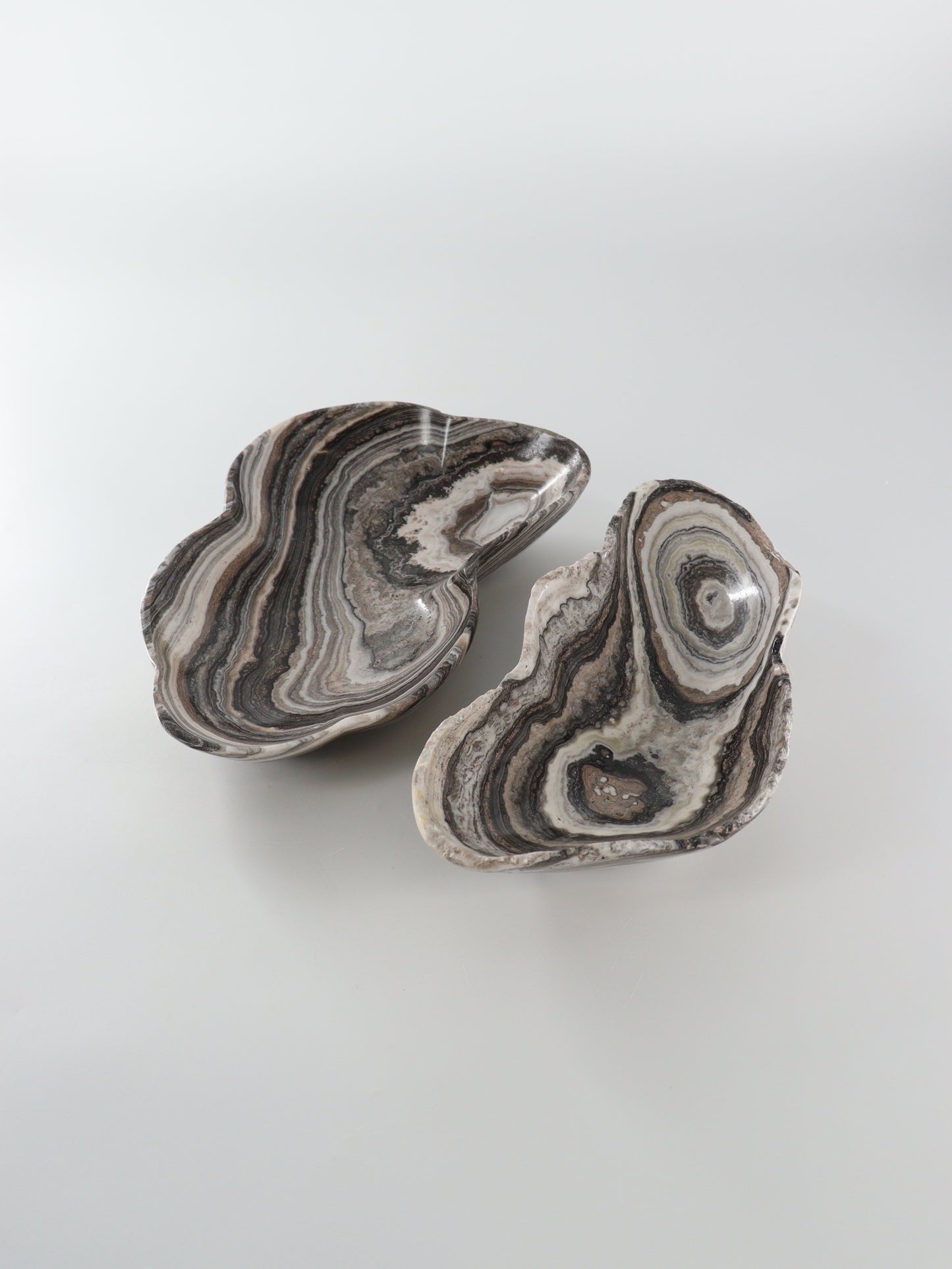 Zebra Onyx Bowls Set of 2 - Expert Wholesale and Supplier of Wholesale Crystals & Bulk Gemstones, []