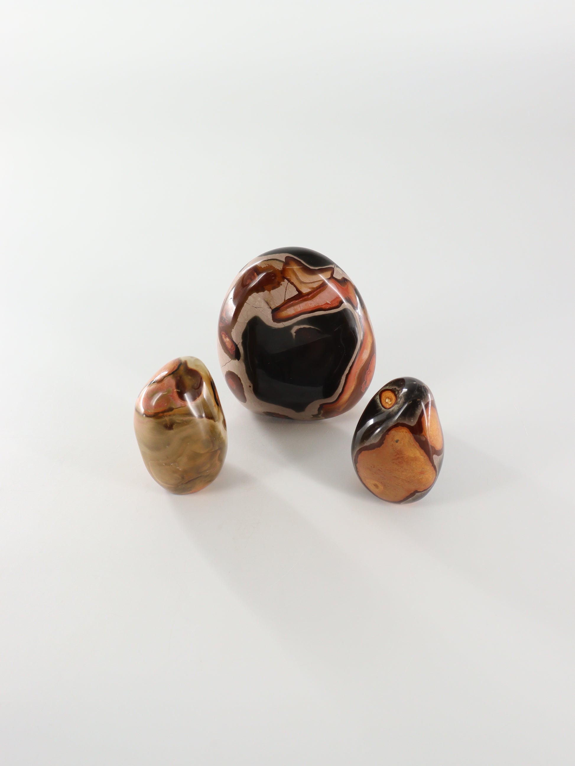 Polychrome Jasper Freeforms Set of 3 - Expert Wholesale and Supplier of Wholesale Crystals & Bulk Gemstones, []