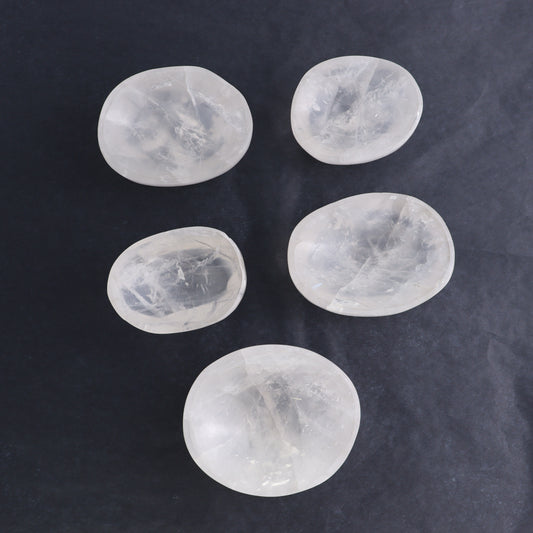 Clear Quartz Bowls Set of 5 - Expert Wholesale and Supplier of Wholesale Crystals & Bulk Gemstones, ["Bowls","Clear Quartz","Madagascar","Quartz"]