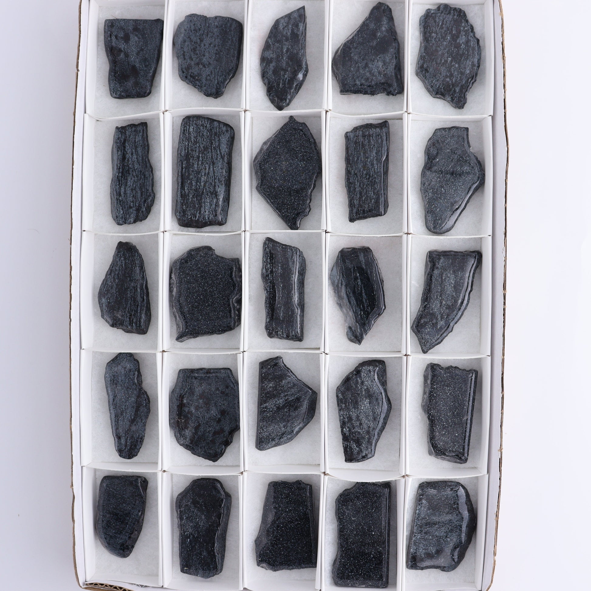 Specularite Flat of 25 - Expert Wholesale and Supplier of Wholesale Crystals & Bulk Gemstones, ["flat","Flats","Specularite","United States"]