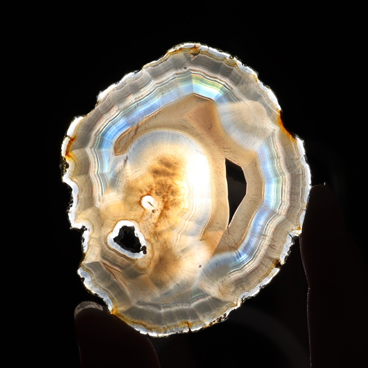Iris Agate Slices Set of 9 - Expert Wholesale and Supplier of Wholesale Crystals & Bulk Gemstones, ["Agate","Iris Agate","Slices and Slabs"]