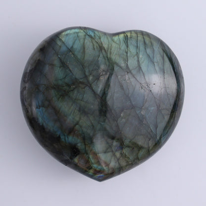 Labradorite Hearts Set of 2 - Expert Wholesale and Supplier of Wholesale Crystals & Bulk Gemstones, ["Hearts","Labradorite","Madagascar"]