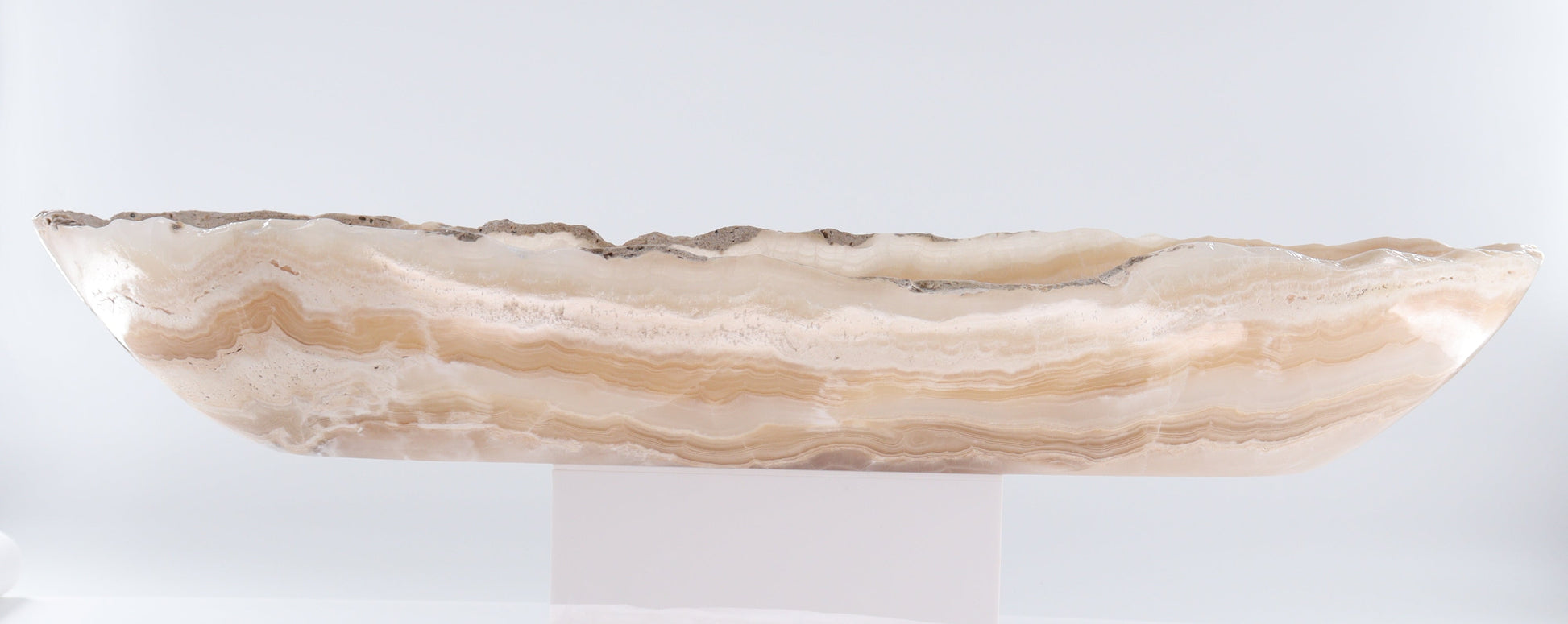 Onyx Canoe Bowl - Expert Wholesale and Supplier of Wholesale Crystals & Bulk Gemstones, ["Bowls","canoe","Mexico","onyx"]