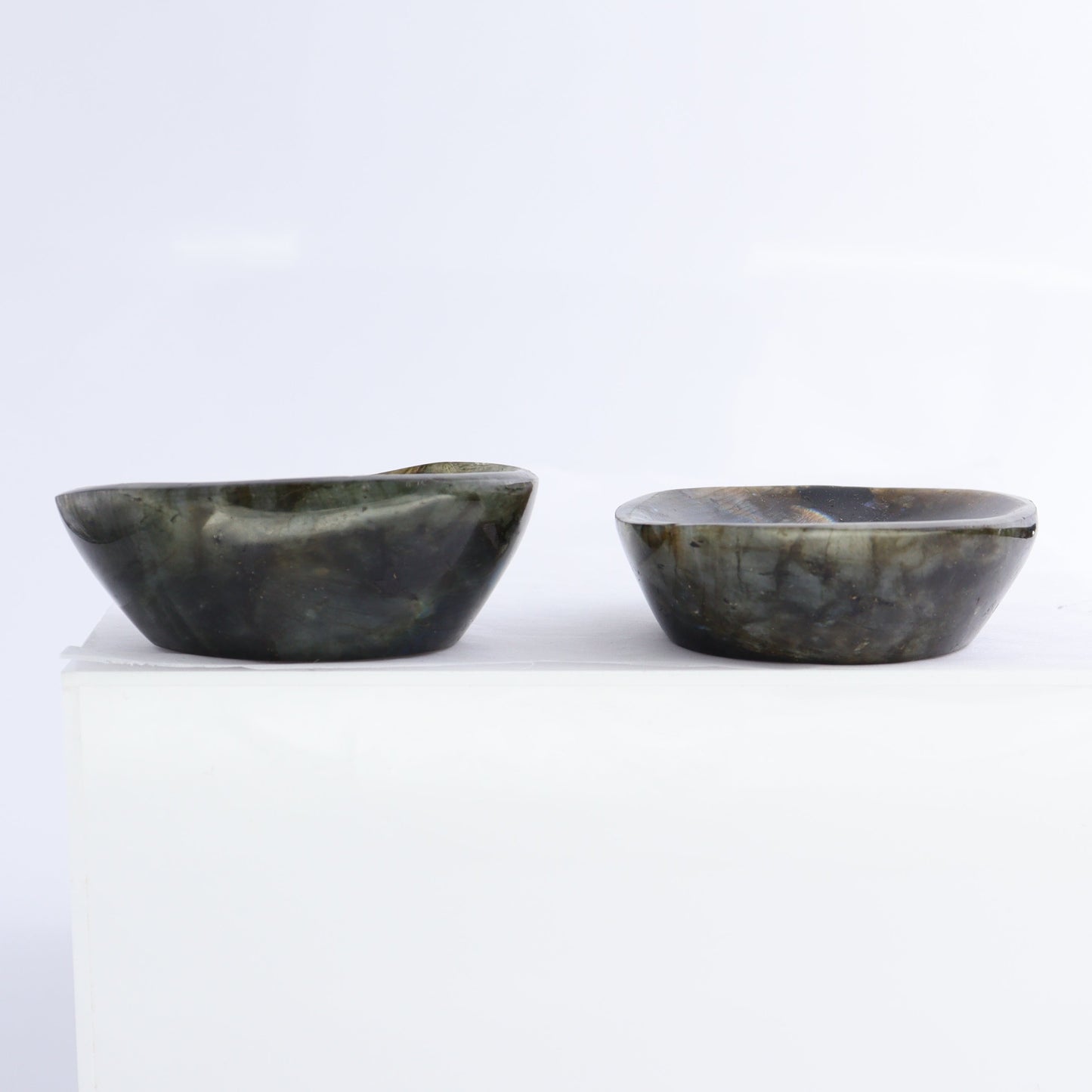 Labradorite Bowls Set of 11 - Expert Wholesale and Supplier of Wholesale Crystals & Bulk Gemstones, ["Bowls","Labradorite","Madagascar"]