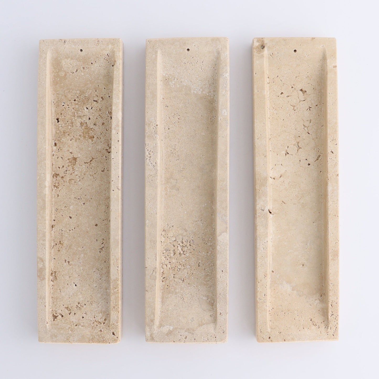 One Travertine Incense Holder - Expert Wholesale and Supplier of Wholesale Crystals & Bulk Gemstones, ["Catalog Onyx","Incense holders","Mexico","Travertine"]