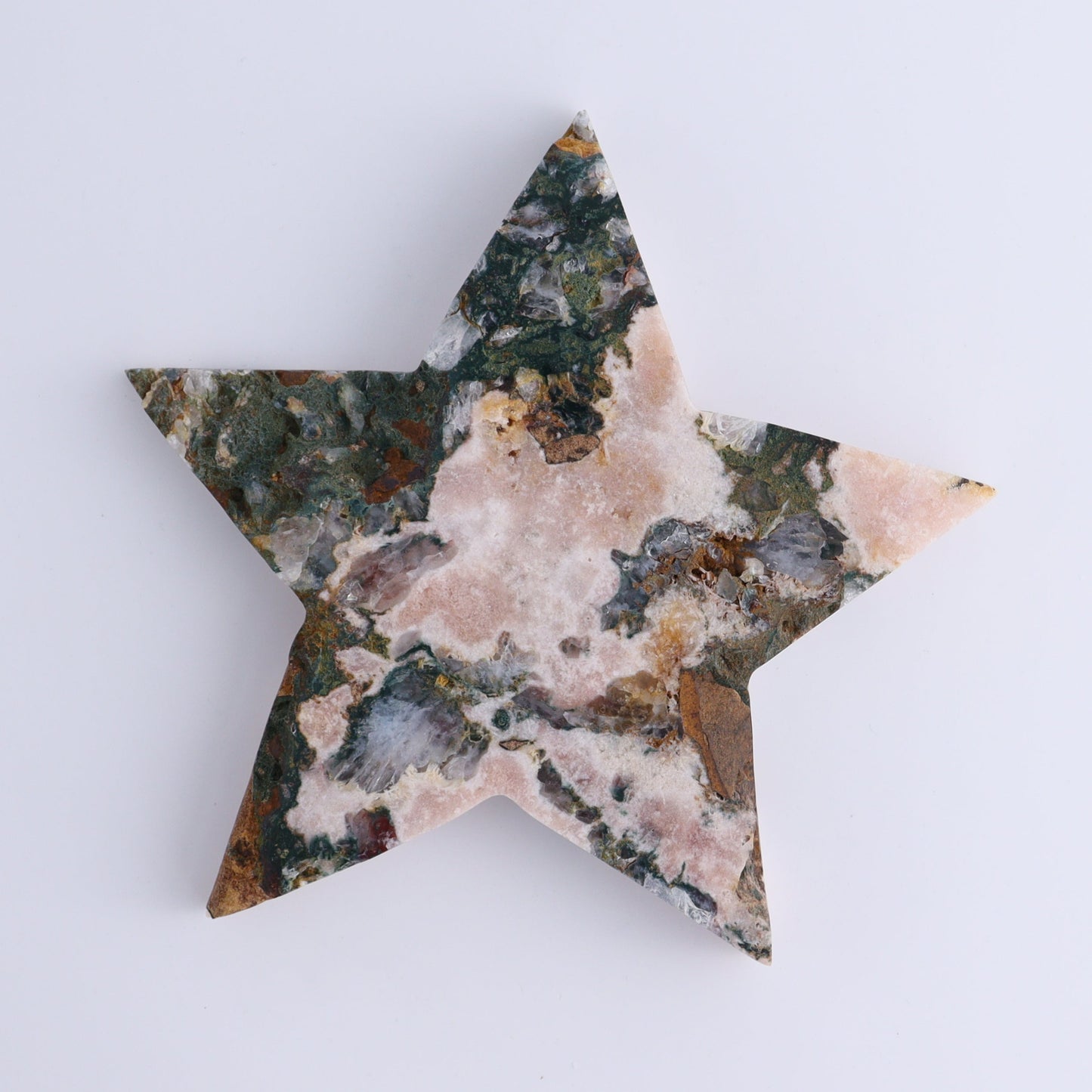 Pink Amethyst Stars Set of 2 - Expert Wholesale and Supplier of Wholesale Crystals & Bulk Gemstones, ["Amethyst","Brazil","Pink Amethyst","stars"]