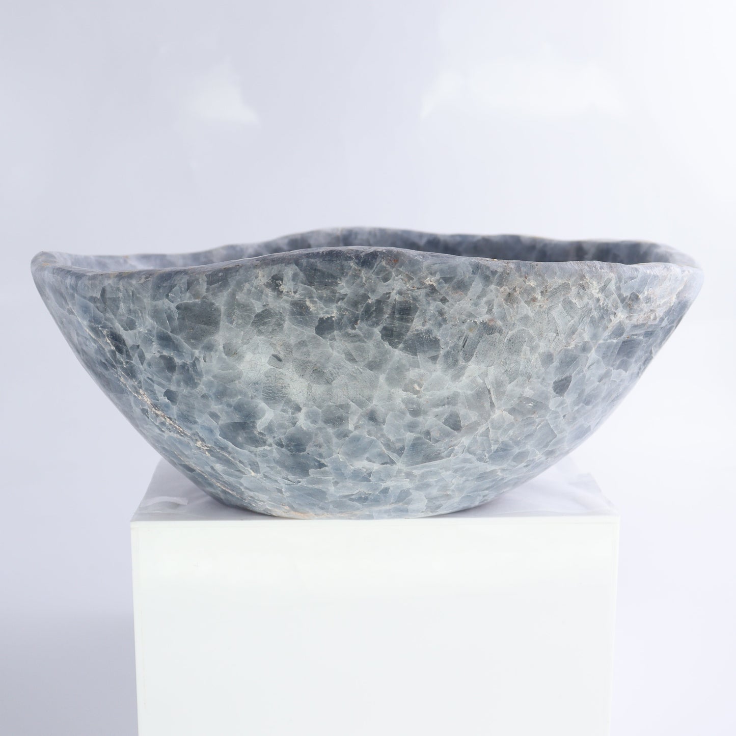 Blue Calcite Bowl