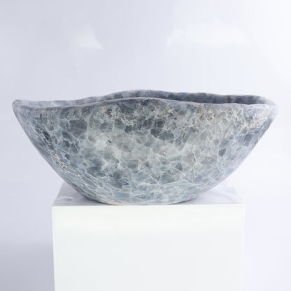 Blue Calcite Bowl