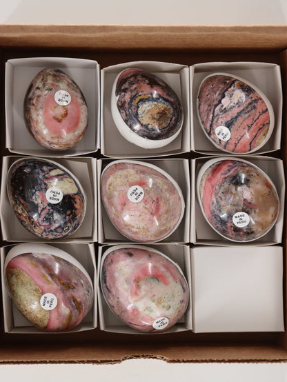 Pink Opal Eggs Set of 8 - Expert Wholesale and Supplier of Wholesale Crystals & Bulk Gemstones, []