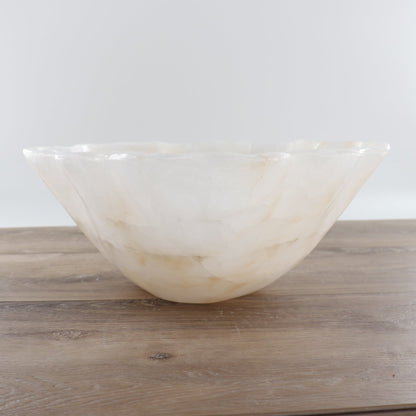 Mexican Onyx/Calcite Bowl 15"