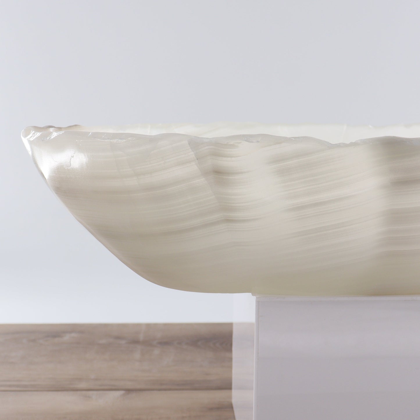 Mexican Onyx/Calcite Canoe Bowl - Expert Wholesale and Supplier of Wholesale Crystals & Bulk Gemstones, ["Bowls","Calcite","canoe","Mexico","onyx"]
