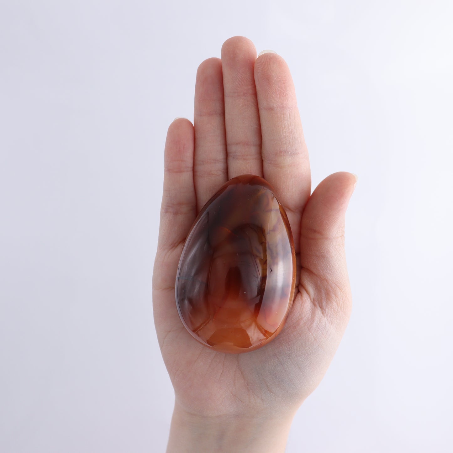 Carnelian Eggs Flat of 20 - Expert Wholesale and Supplier of Wholesale Crystals & Bulk Gemstones, ["carnelian","Eggs","Madagascar"]