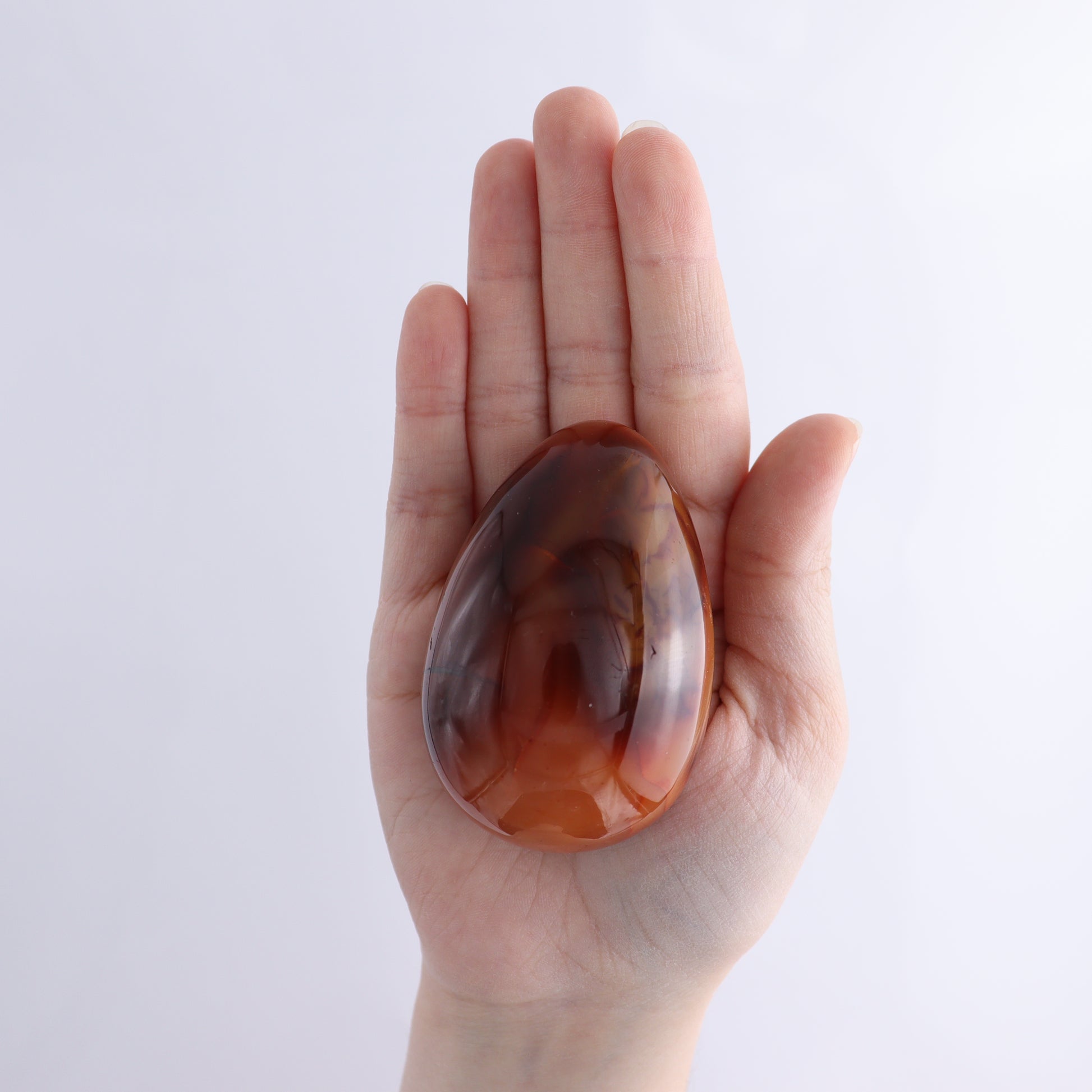 Carnelian Eggs Flat of 20 - Expert Wholesale and Supplier of Wholesale Crystals & Bulk Gemstones, ["carnelian","Eggs","Madagascar"]