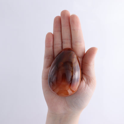 Carnelian Eggs Flat of 20 - Expert Wholesale and Supplier of Wholesale Crystals & Bulk Gemstones, ["carnelian","Eggs","Madagascar"]