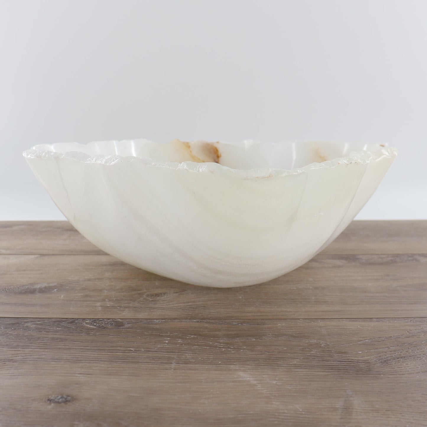 Mexican Onyx/Calcite Bowl 17"