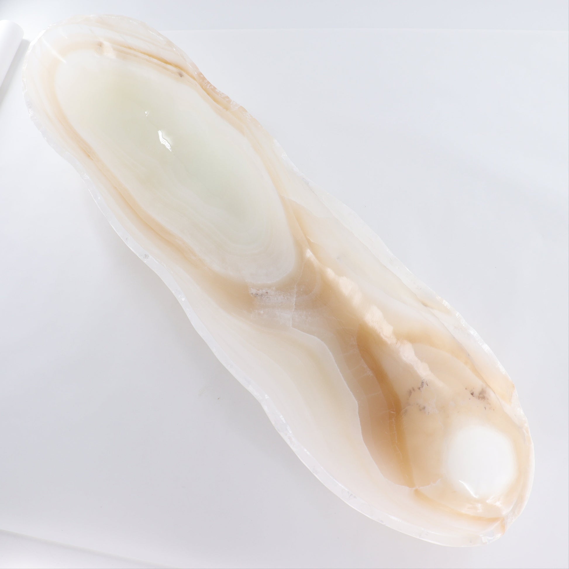 Onyx Canoe Bowl - Expert Wholesale and Supplier of Wholesale Crystals & Bulk Gemstones, ["Bowls","canoe","Mexico","onyx"]