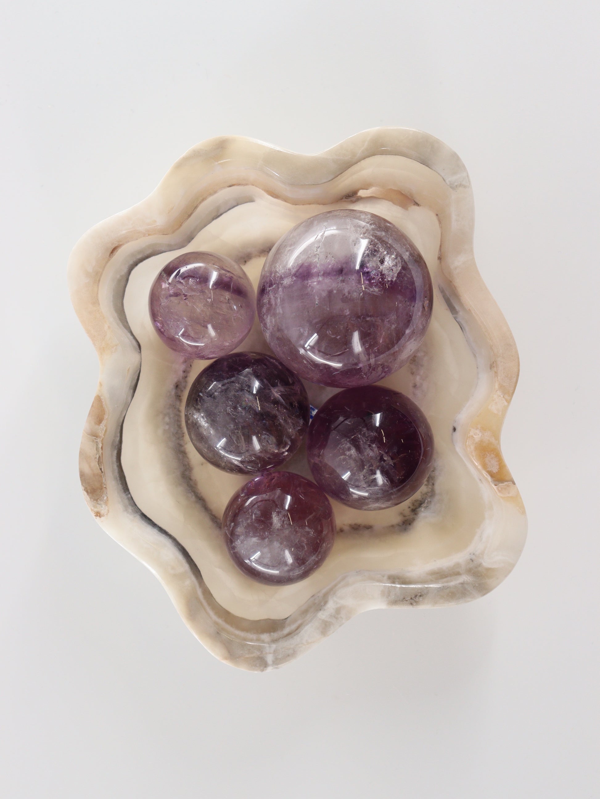 Phantom Amethyst Spheres - Expert Wholesale and Supplier of Wholesale Crystals & Bulk Gemstones, []