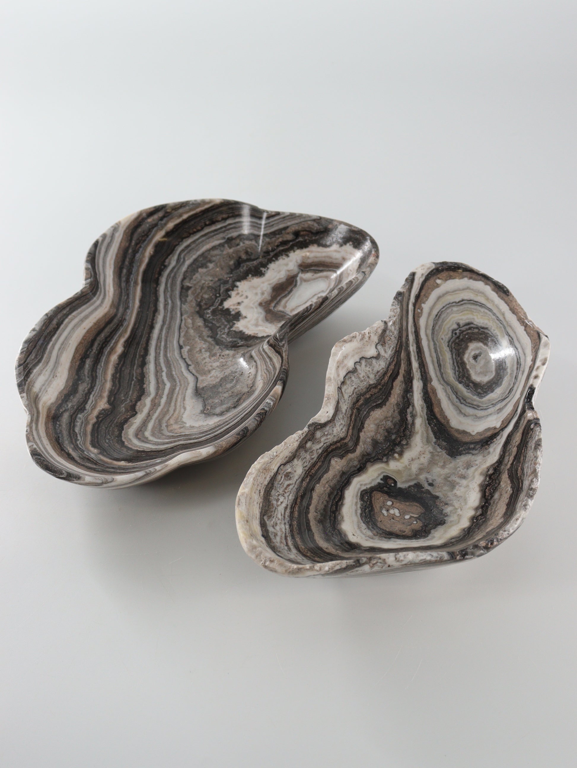 Zebra Onyx Bowls Set of 2 - Expert Wholesale and Supplier of Wholesale Crystals & Bulk Gemstones, []