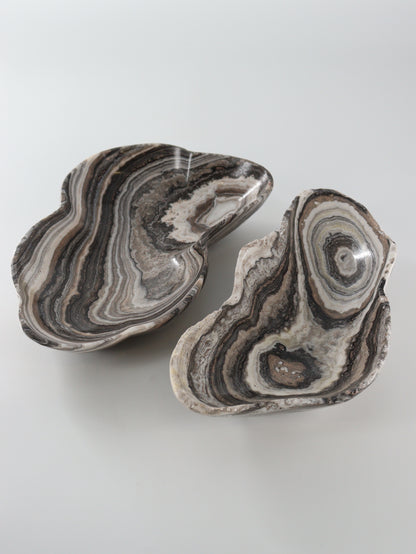 Zebra Onyx Bowls Set of 2 - Expert Wholesale and Supplier of Wholesale Crystals & Bulk Gemstones, []