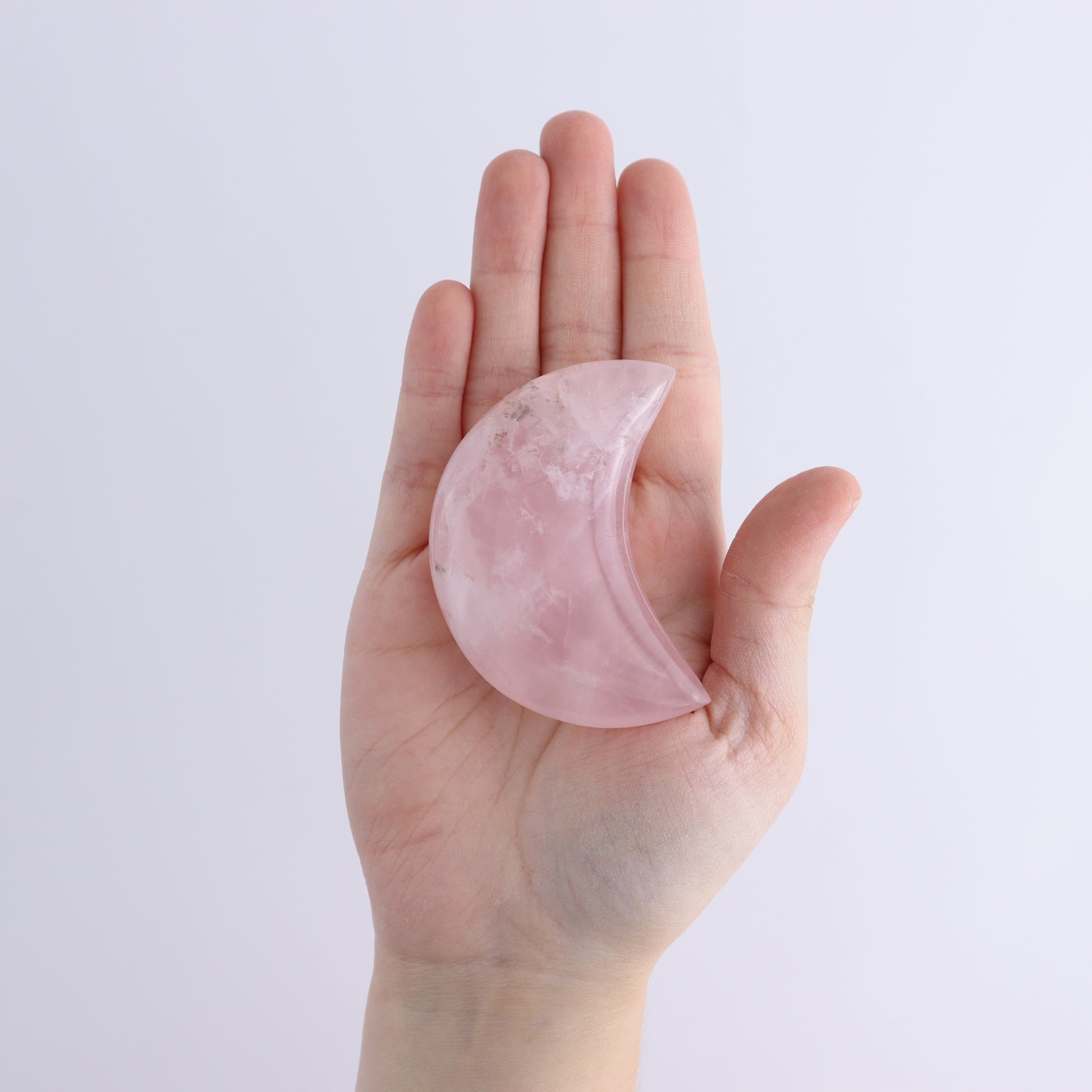 Rose Quartz Moons Set of 9 - Expert Wholesale and Supplier of Wholesale Crystals & Bulk Gemstones, ["moons","Quartz","Rose Quartz"]