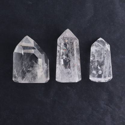 Quartz Towers Set of 7 - Expert Wholesale and Supplier of Wholesale Crystals & Bulk Gemstones, ["Brazil","Clear Quartz","Points","Quartz","Towers"]