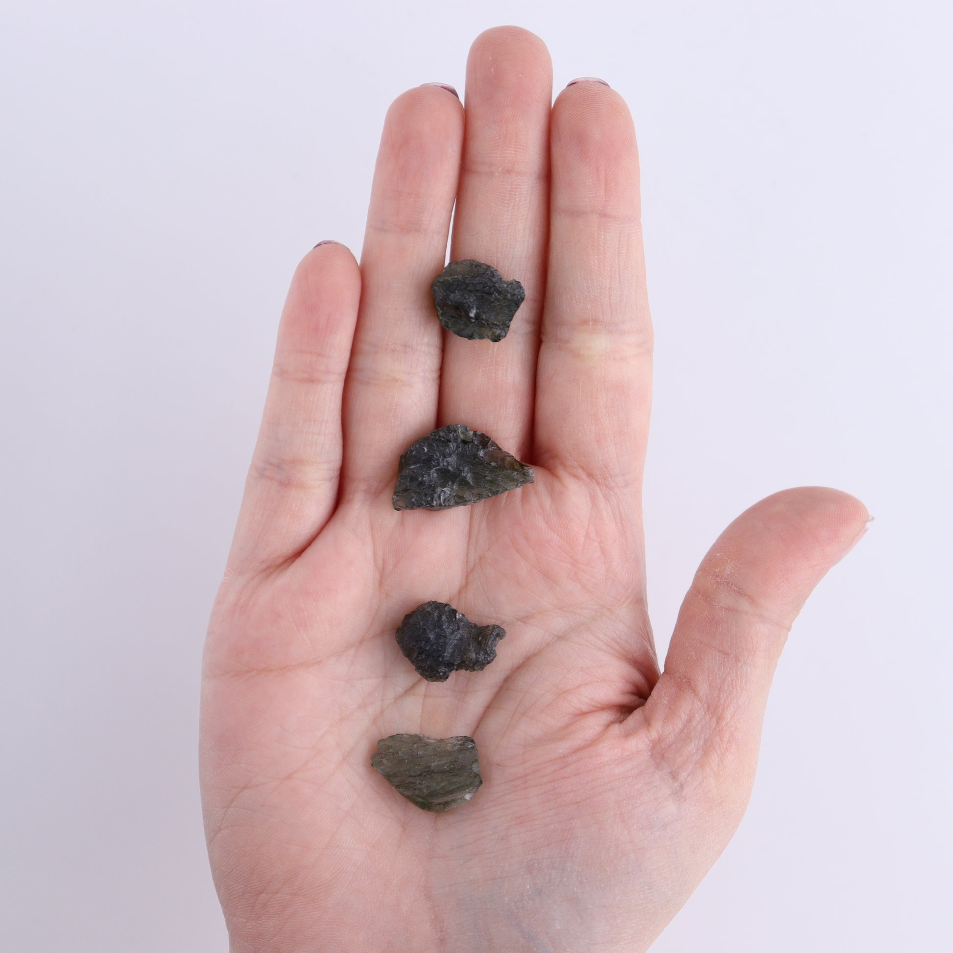 Moldavite Pieces Set of 6 - Expert Wholesale and Supplier of Wholesale Crystals & Bulk Gemstones, ["Czech Republic","Moldavite","Pieces"]