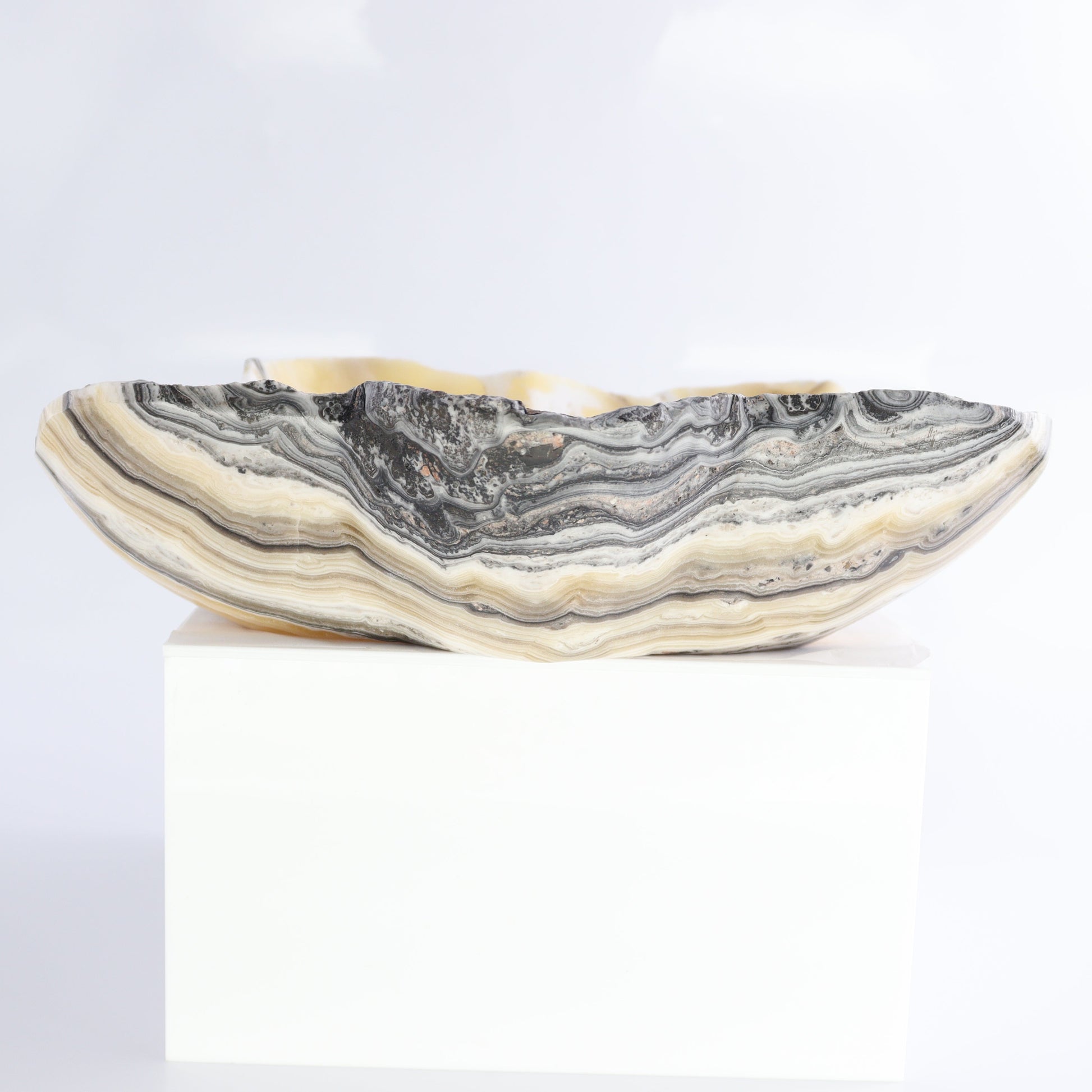 Zebra Onyx Bowl - Expert Wholesale and Supplier of Wholesale Crystals & Bulk Gemstones, ["Bowls","Mexico","onyx"]