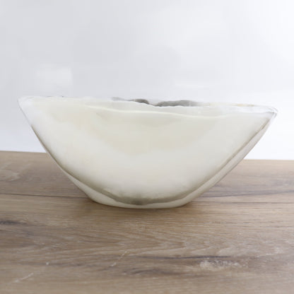 Mexican Onyx/Calcite Bowl 10"