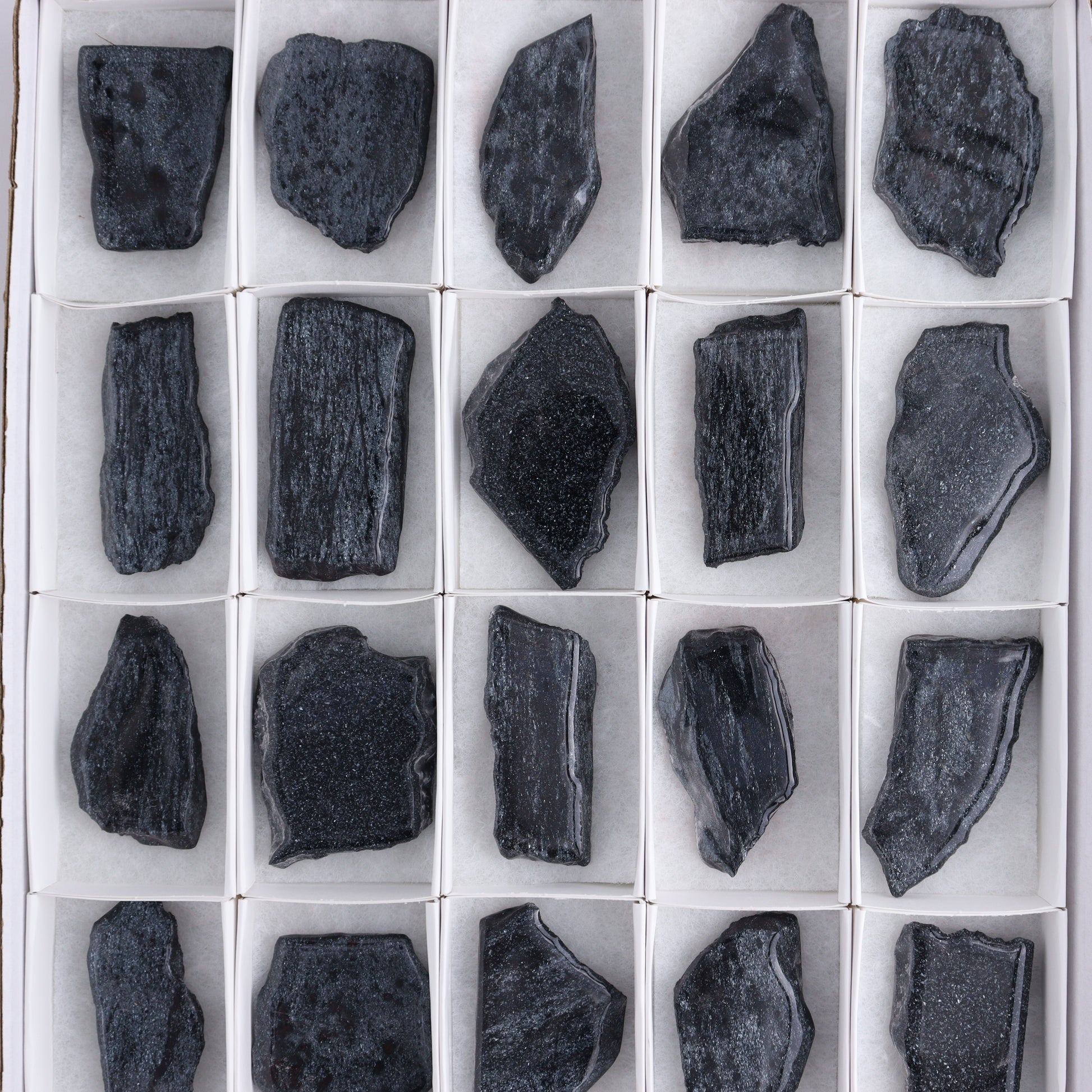 Specularite Flat of 25 - Expert Wholesale and Supplier of Wholesale Crystals & Bulk Gemstones, ["flat","Flats","Specularite","United States"]