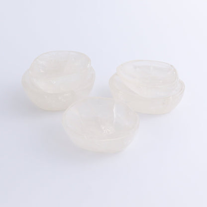 Clear Quartz Bowls Set of 5 - Expert Wholesale and Supplier of Wholesale Crystals & Bulk Gemstones, ["Bowls","Clear Quartz","Madagascar","Quartz"]